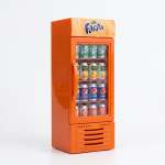 Vending Machine Fridge Magnet Orange