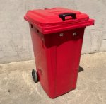 Wheelie Bin 240 Red