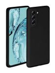 Liquid Silicone Back Case For Samsung Galaxy S21 Fe - Black