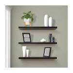 Hollow F shelf 600MM Mahogany