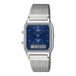 Casio Vintage Elegant Analog-digital Watch - AQ-230EM-2ADF