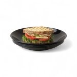 Opal 4 Piece Plate Set Black