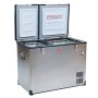Snomaster 85L Stainless Steel Dual Compartment Fridge/freezer