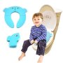 Toilet Potty Training Seat Cover Kids Toddler Baby Seat Trainer Bathroom Children Urinal Pee Chair Baby Frog Step Ladder Boys Girl Tool