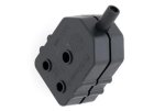 Janus Coupler Nylon Black 2X16 Amp