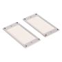 2PC Curved Pickup Frames