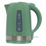 Elektra Green Silver Plastic 1.7 L Kettle