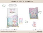 Kids Duvet Set Colourful Pastel Unicorn Amendments