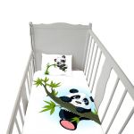 Cute Panda Cot Duvet Set
