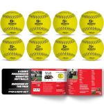 Powernet Weighted Softballs Official 12 Inch Size Progressive Weighted Balls For Softball Training Improve Throwing Mechanics 8