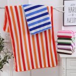 Surf Time Large Microfiber Beach Towel 1400×700