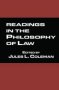 Readings In The Philosophy Of Law   Paperback