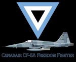 Canadair CF-5A Freedom Fighter Mouse Pad