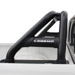 Toyota Hilux GD6 Legend Oval Black Sports Bar For