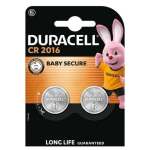 Duracell Lithium Coin Batteries Cr 2016 2’S