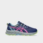 ASICS Youth Pre-venture 9 Gs Trail Running Blue pink _ 173925 _ Blue - 4 Blue