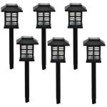 MINI Pagoda Solar Rechargeable Garden Lights