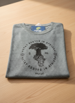 Mens Rooted Melange Heather Grey T-Shirt - 3XL