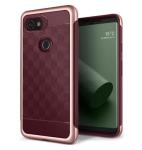 Case Logic Google Pixel 2 XL Premium Slim Dual Layer Case Burgundy Parallax Series Caseology