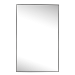 Black Metal Frame Mirror - 800MM X 500MM
