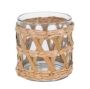 Tealight Holder Glass Willow Style 1