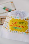 Teach Love Repeat" Teacher Bag - Afrikaans