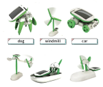 Solar Powered Toy – Travel Set – 6 In 1