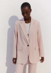 Linen-blend Blazer - Light Pink