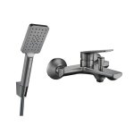 Bath Mixer Complete Vita Graphite
