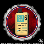 Airscream Xv Peach Ice 50MG 15ML Nic Salt