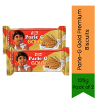 G Gold Premium Biscuit 125G - Pack Of 2 - 2 X 125G