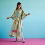 Kimbo Dress - Green Batik - 44 Xxxxlarge