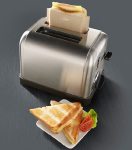 Senza Reusable Non Stick Toaster Bags-pack Of 4 – Bpa Free 180MM X 160MM