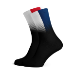 France Flag Socks - Small Black