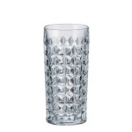 Bohemia Crystal Bohemia Highball Tumbler Diamond 260ML Set Of 6