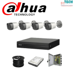 Dahua 4 Channel Hdcvi 20M Night Vision Cctv Kit