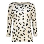 Real Print Boatneck Top