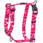 Rogz Fusion Classic Small Harness - Pink Paw Waggs Online Pet Shop