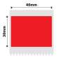 NB221 - NIIMBOT - B1 / B21 / B3S / B4 - 40X30MM - 230 RED LABELS