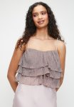 Pleated Tulle Co-ord - Blush