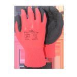 Sp-flex HD 13G Red Nylon Shell Black Nitrile Sandy Palm Coat Glove