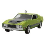 Hallmark Keepsake Christmas Ornament 2023 Classic American Cars 1973 Ford Mustang Mach 1 2023 Metal Ornament Gifts For Car Colle