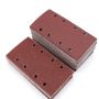 40 Pieces Square Sandpaper Grit Flocking Sand Paper For Car Polish Tools