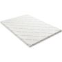 - Memory Foam Bamboo Cotton Mattress Topper - Cooling Gel Cover