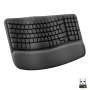 Logitech Wave Keys Wireless Ergonomic Keyboard