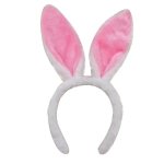 Pink Bunny Ears Alice Bands