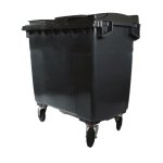 Wheelie Bin Plastic 4 Wheel 770L Charcoal Wheelie Bin 770L-CHARCOAL