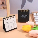 A Unique Digital Desk Calendar With A Compact Design Featuring A MINI Coil And Serving As A Decorative Office Desktop Ornament F