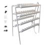 2ROW 4LAYERS Hydroponic Grow Kit Hydroponics Growing System 72 Plant Sites