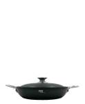 28CM Paella Pan - Black